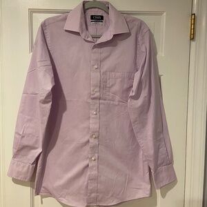Chaps Men’s Essential Wrinkle-Free Dress Shirt – Size Small (14–14.5 | 32/33)